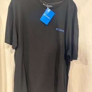 Columbia men's T-shirt XL NWT black